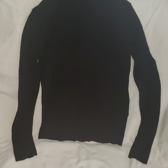 Abercrombie & Fitch Black Slim Turtleneck Sweater - Picture 3 of 3